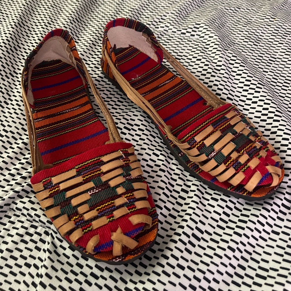 Salvador Woven Sandals (like loafers)
